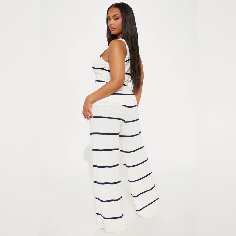 SAMANTHA STRIPED PANT SET - Picture 6 of 7